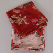 ladies printed Bali yarn scarf, view 10 - MRSLM