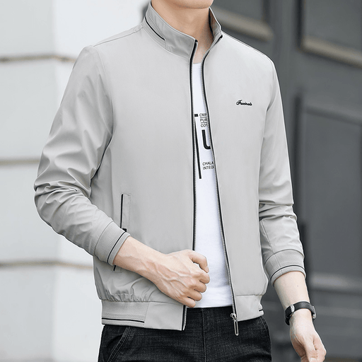 men's korean style zip jacket - MRSLM
