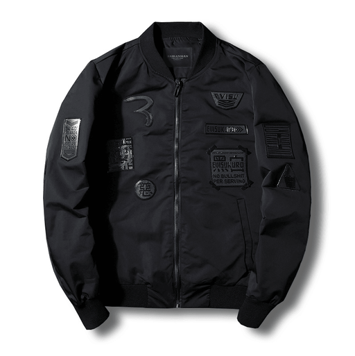 men's baseball collar zip jacket - MRSLM