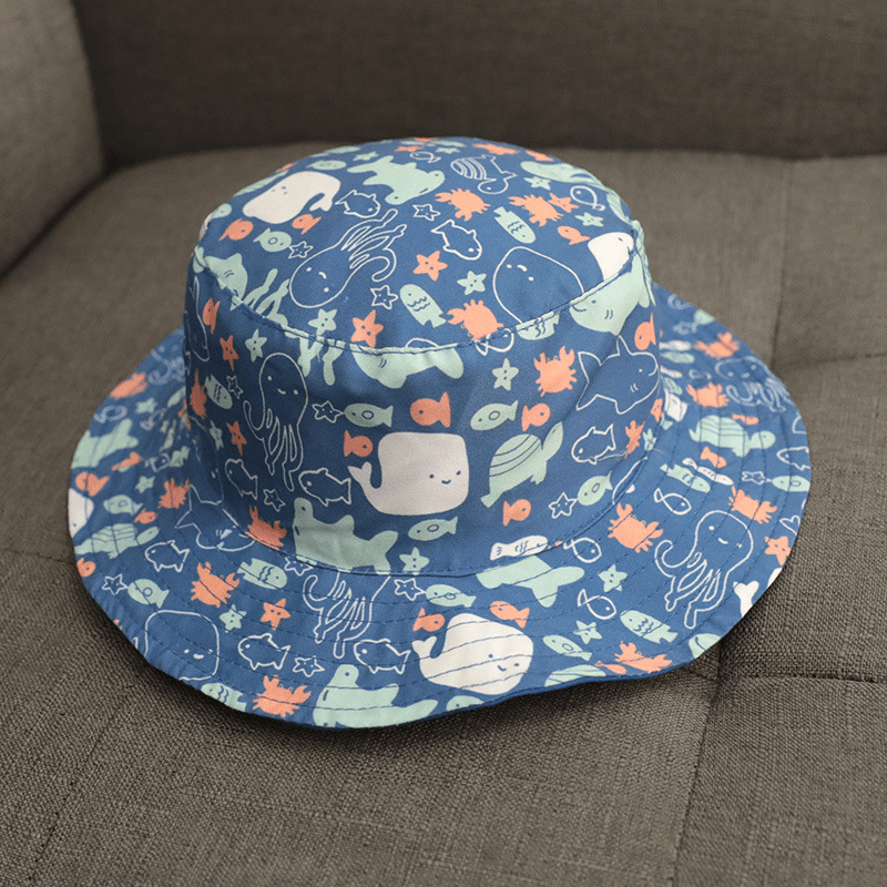 Children's summer fisherman cap, view 3 - MRSLM