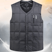 lightweight warm down vest, view 2 - MRSLM