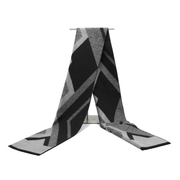 men's diamond plaid scarf, view 2 - MRSLM