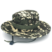 camouflage round bucket hat, view 11 - MRSLM