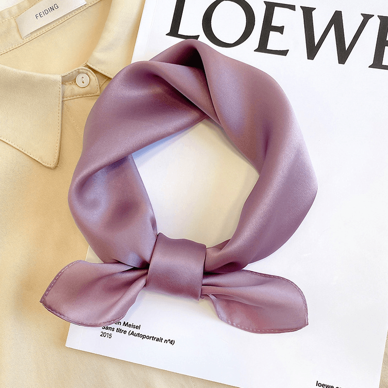 small square mulberry silk scarf, view 7 - MRSLM