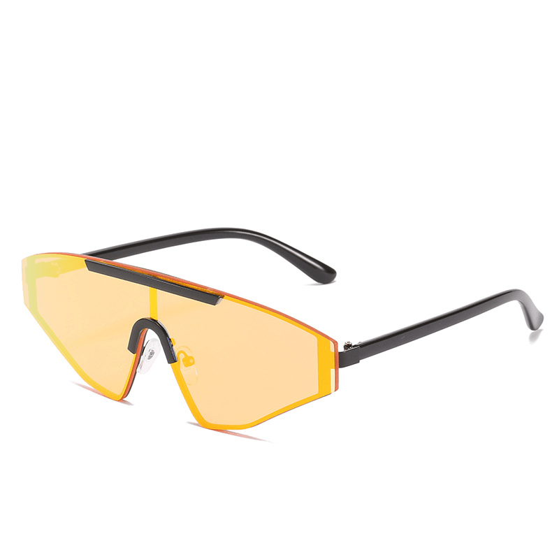 Women's gradient rectangular sunglasses, view 4 - MRSLM