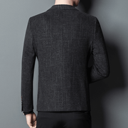 men's slim casual suit top, view 5 - MRSLM