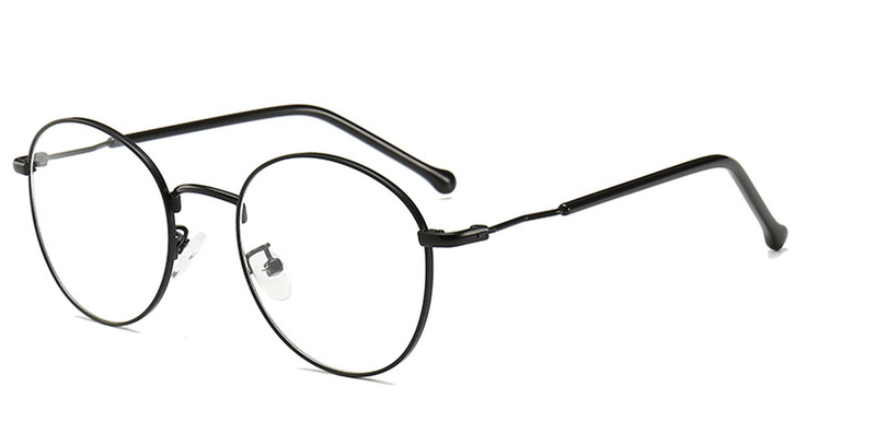 Irregular round metal frame glasses, view 7 - MRSLM