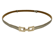 Women's wide glossy dress belt, view 4 - MRSLM