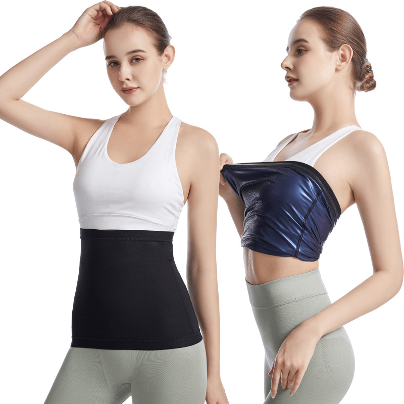 Casual black waist belt - MRSLM