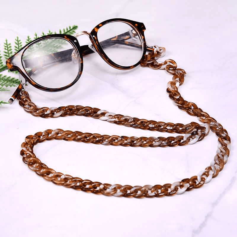 two-color glasses chain, view 12 - MRSLM