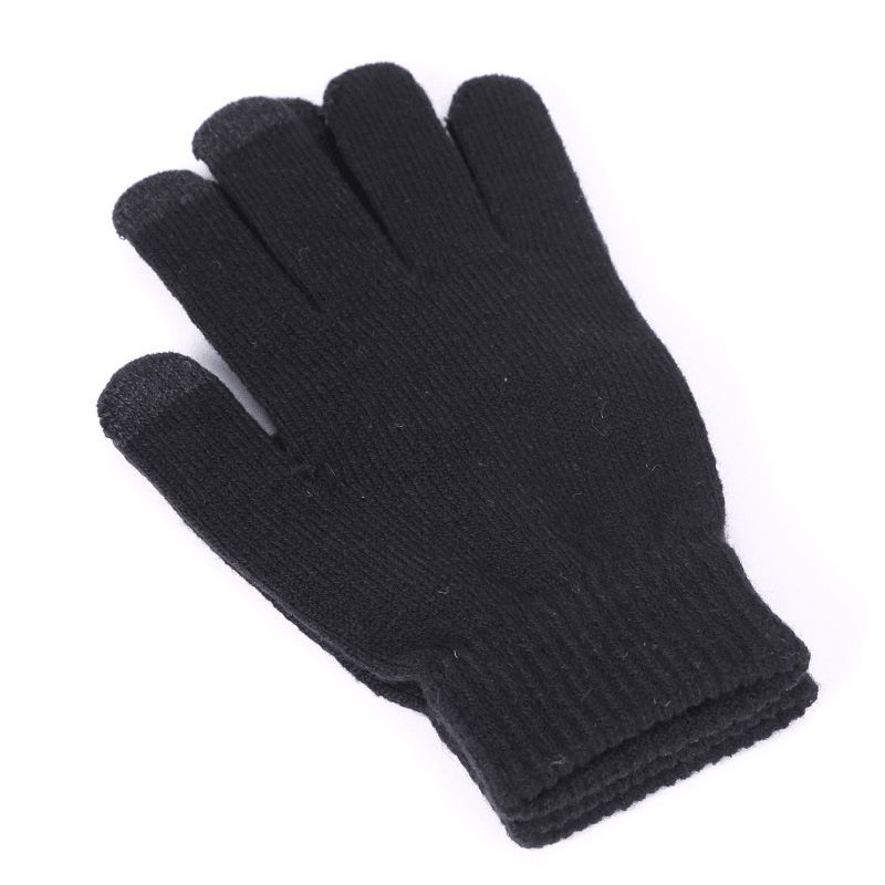Knitted hat, scarf and gloves, view 9 - MRSLM