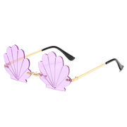 shell shape party sunglasses, view 5 - MRSLM