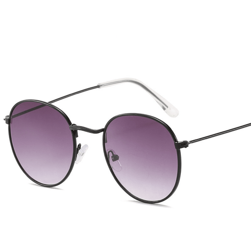 retro oval small frame sunglasses - MRSLM
