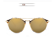 Women's round mirror sunglasses, view 12 - MRSLM