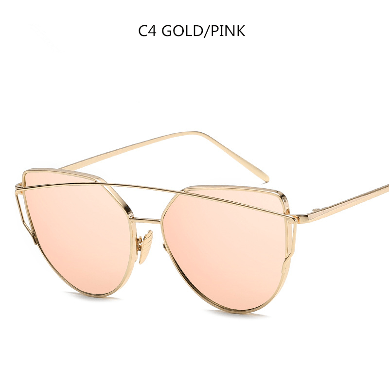 women's cat eye sunglasses, view 3 - MRSLM