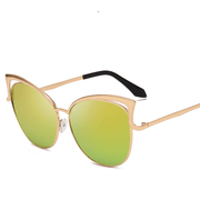 Women's colorful lens metal sunglasses, view 11 - MRSLM