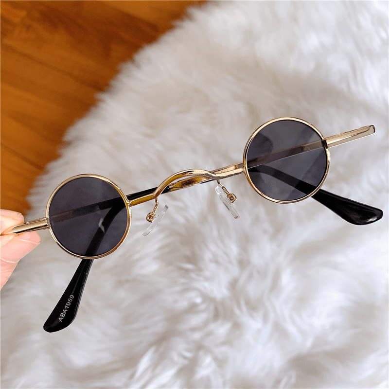 retro small frame sunglasses, view 5 - MRSLM