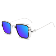 Men's retro metal frame sunglasses, view 4 - MRSLM