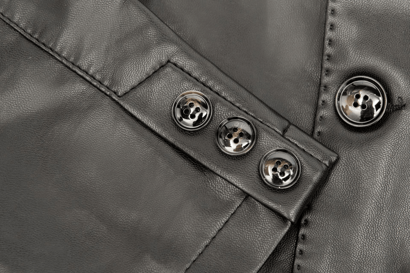 Washed Coat Leather Casual Jacket - MRSLM