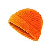 Retro short wool dome beanie hat, view 7 - MRSLM