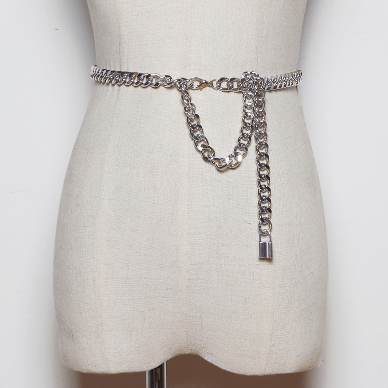 butterfly punk waist chain, view 5 - MRSLM