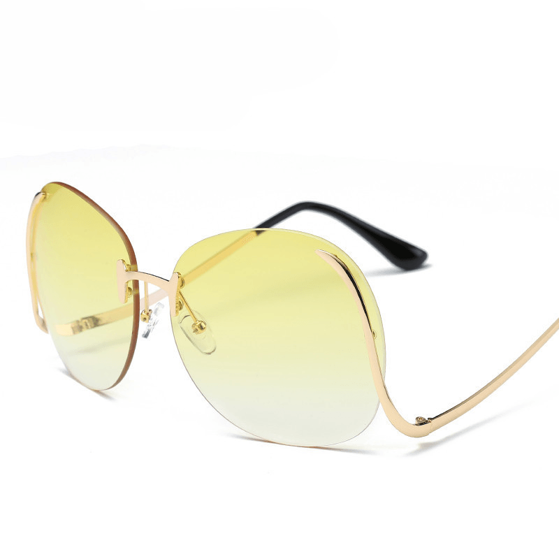 Frameless ocean lens sunglasses, view 4 - MRSLM