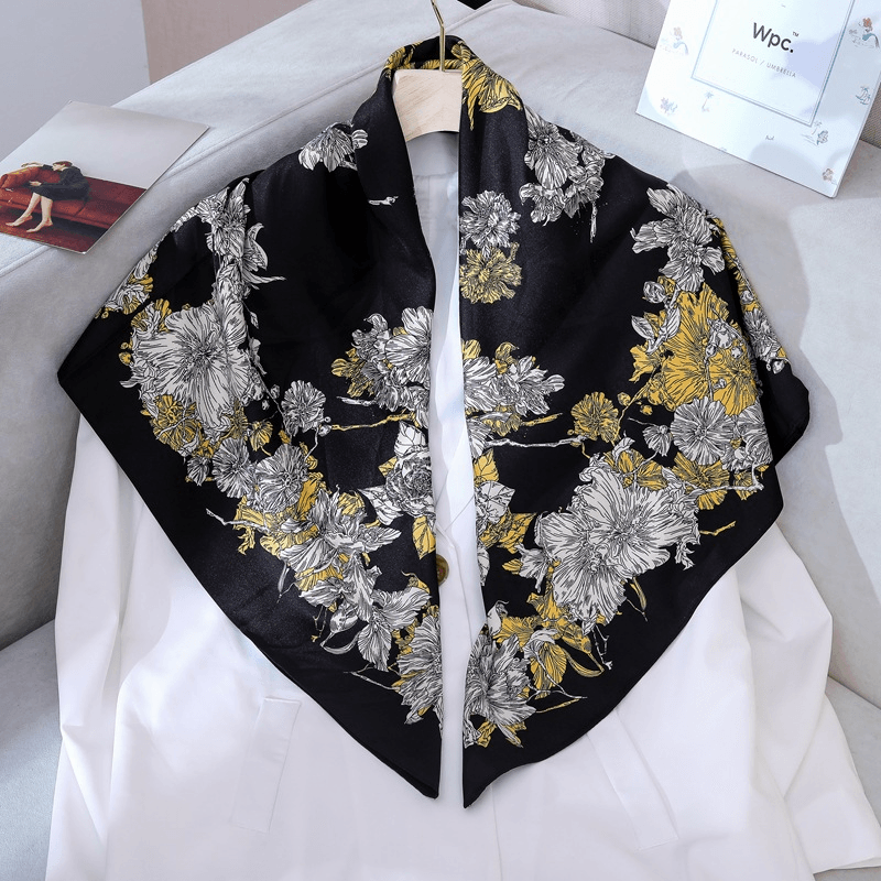 Twill Silk Fashion Scarf Decoration Scarf - MRSLM