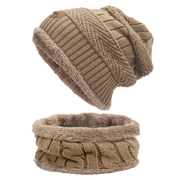 Knitted wool hat and scarf set, view 17 - MRSLM