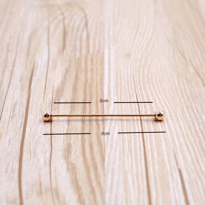 men's tie pin, view 3 - MRSLM