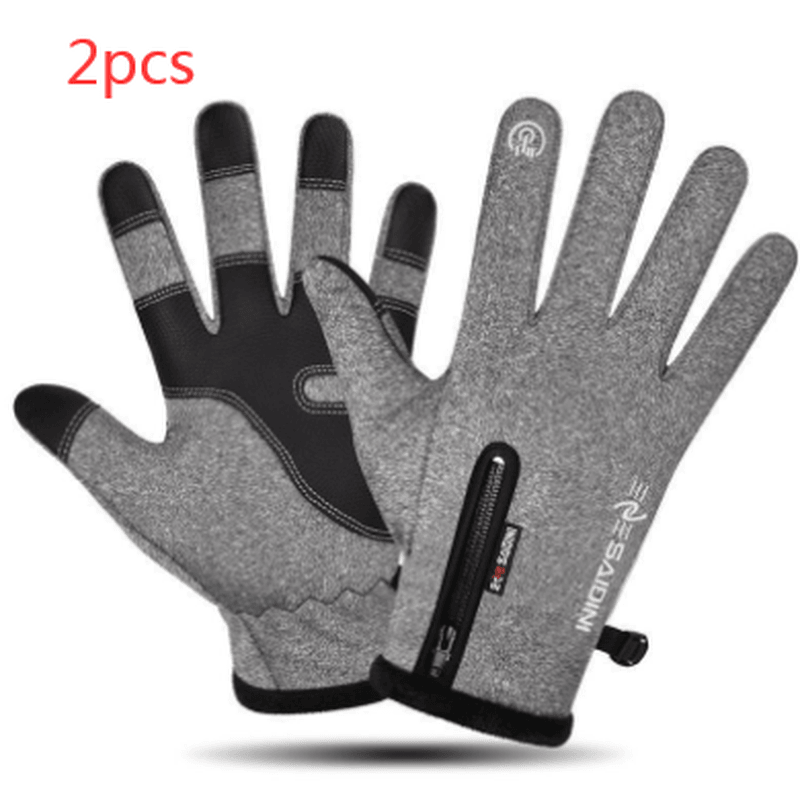 men's nylon touch screen gloves, view 7 - MRSLM