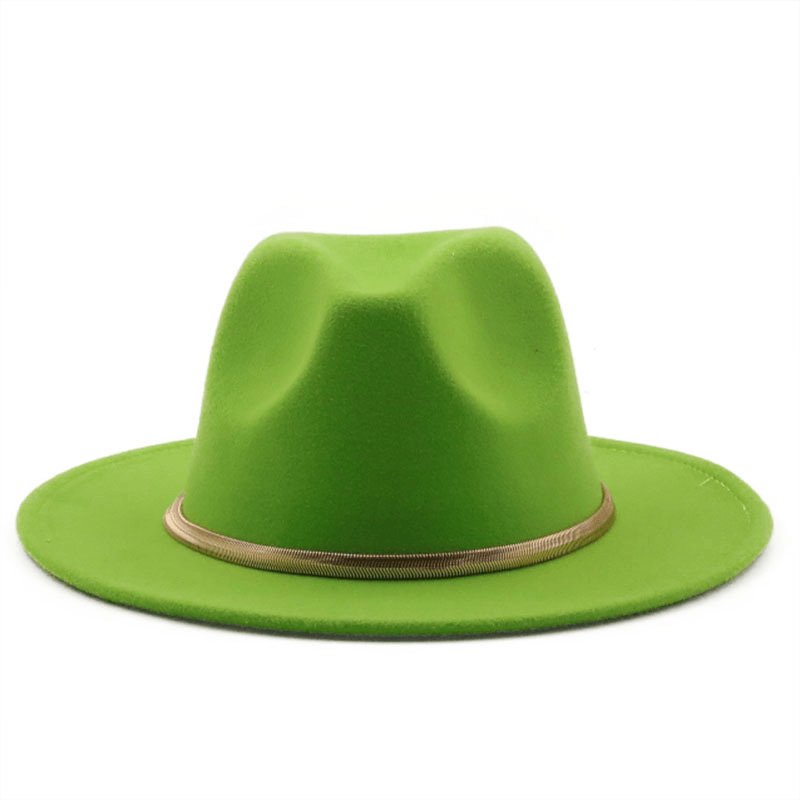 wool cotton fedora jazz hat, view 19 - MRSLM