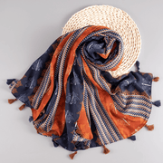 Ethnic style oversized scarf, view 6 - MRSLM