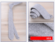 men's wool tie, view 4 - MRSLM