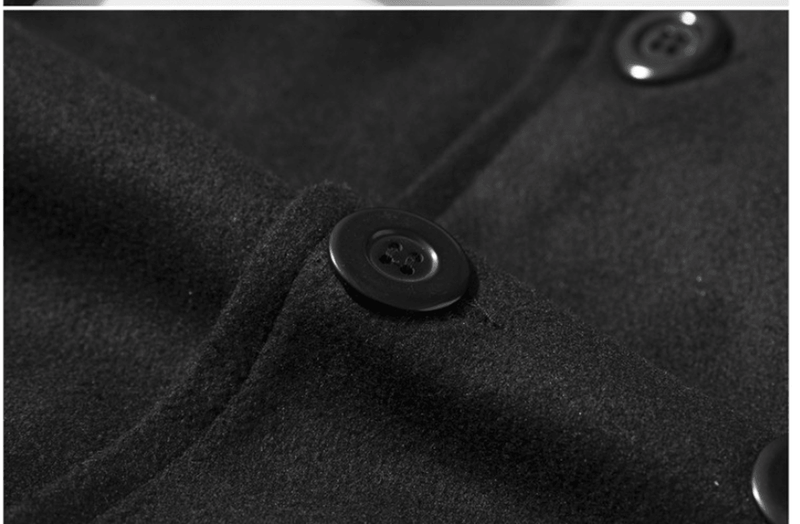 men's double-breasted trench coat, view 6 - MRSLM