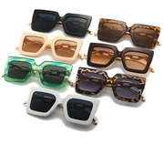 Retro square large frame sunglasses - MRSLM