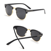 men's half-rim UV400 sunglasses - MRSLM