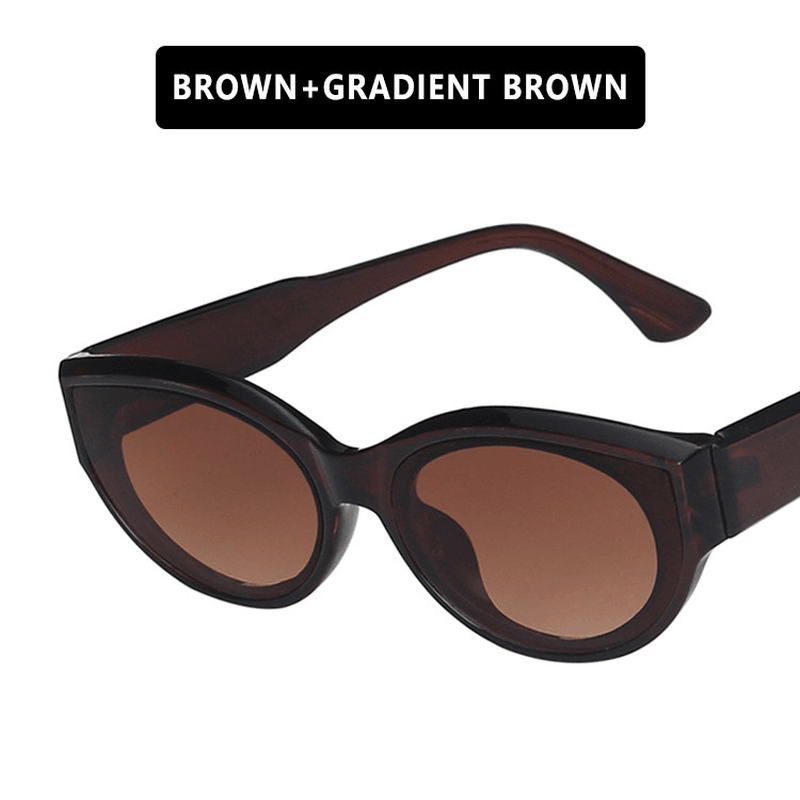 Women's retro oval sunglasses, view 9 - MRSLM