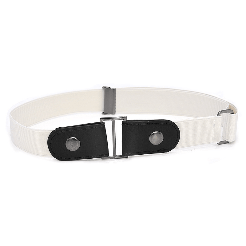 Faux leather slim stretch belt, view 4 - MRSLM