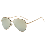 round thin metal frame glasses, view 2 - MRSLM