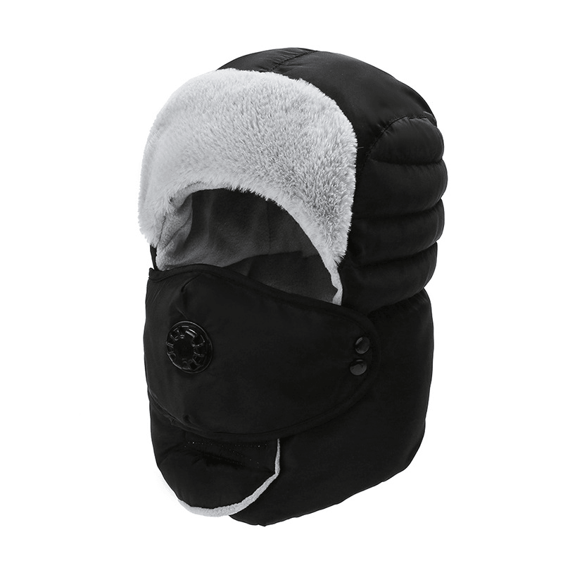 cold-proof cotton ear protection hat, view 10 - MRSLM