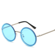 metal chain-ready sunglasses, view 4 - MRSLM