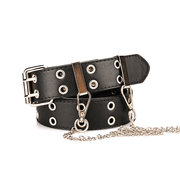 Women's punk chain belt, view 2 - MRSLM