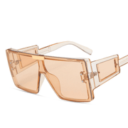 Large square one-piece sunglasses, view 6 - MRSLM