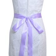 Bridal rhinestone wide belt, view 13 - MRSLM