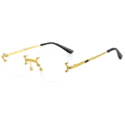 metal square color film sunglasses, view 7 - MRSLM
