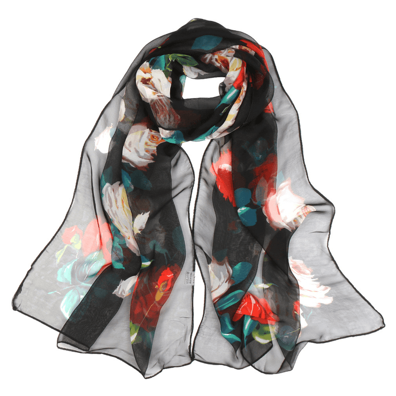 lotus pond thin scarf, view 8 - MRSLM