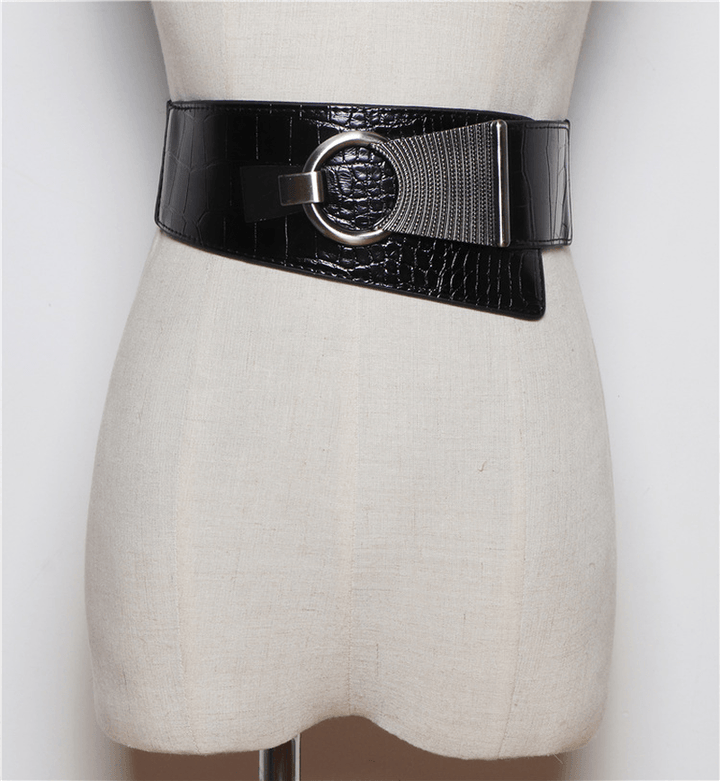 Black Elasticated Elastic Waist Waist Width - MRSLM