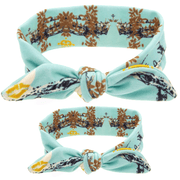 printed rabbit ear parent-child headband, view 5 - MRSLM