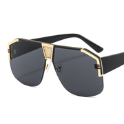 Large black metal frame sunglasses - MRSLM