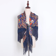 Cotton twill warm shawl, view 2 - MRSLM